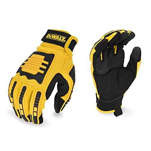 DEWALT DPG781 Performance Mechanic Work Glove with TPR Impact Protection and Anti-Slip Grip - Large (1 Pair)