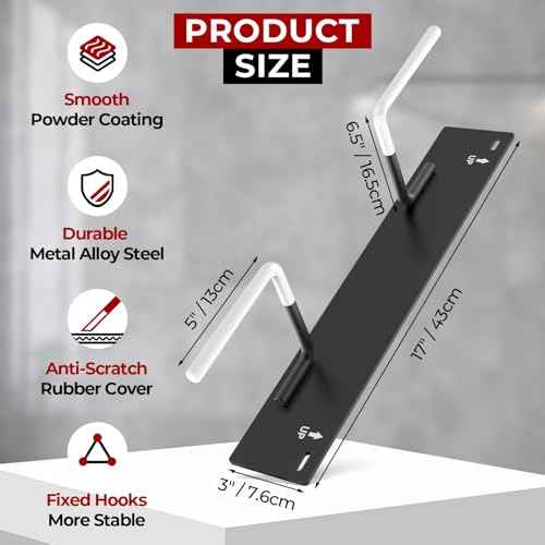 Fat Tire Bike Rack Wall Mount Garage Storage,Fat Tire Bike Storage Rack for Garage,Heavy Duty Fat Tire Bike Wall Mount Hanger Hooks Max 100lbs,Vertical Fat Tire Mountain Bike Rack(Hold 2 Bikes)