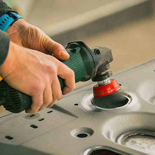 3 Pack Wire Wheel Brush for Angle Grinder, 4 Inch Angle Grinder Wire Wheel, Wire Wheels for 4 1/2 Angle Grinder -5/8 Inch Threaded Arbor ,0.02 Inch Carbon Steel Wire Brush for Angle Grinder