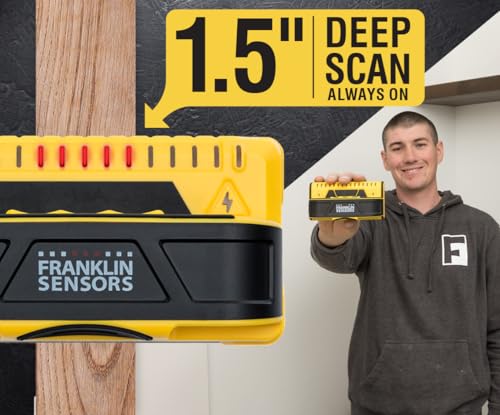 ProSensor M150 9-Sensor Stud Finder with Deep Scan & Live Wire Detection