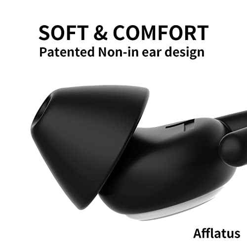 Afflatus Kids Ear Plugs for Sleeping and Small Ear Canls, Age 10-17, Comfort Earplugs for Small Ears, Sleep, Noise Reduction, Concerts, Reusable, Washable (Size S, Pairs*2)