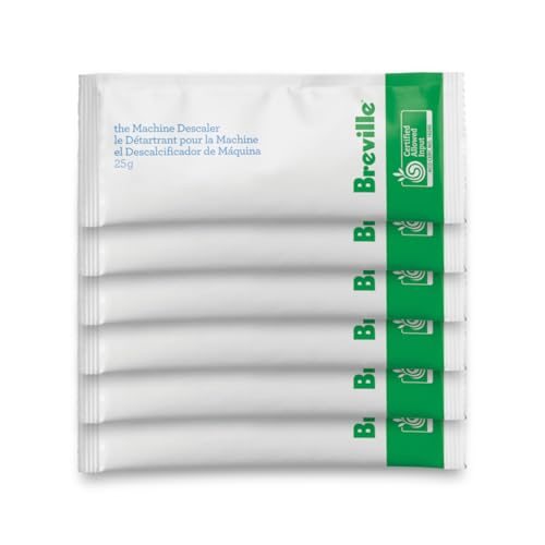 Breville Descaler 12-Pack for Espresso Machines – BCC102 Compatible Descaling Powder