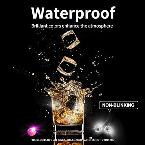 Aogist 100pcs White Balloon LED Lights Waterproof Mini Battery-Powered Decorative Lamps for Party Wedding Christmas Halloween
