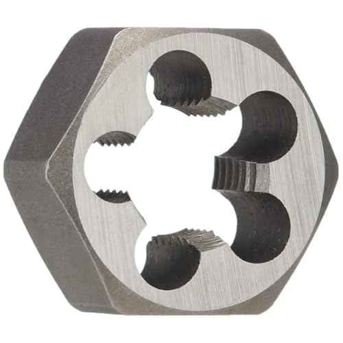Drill America - DWTMHX6X1 m6 X 1 Carbon Steel Hex Rethreading Die, DWT Series