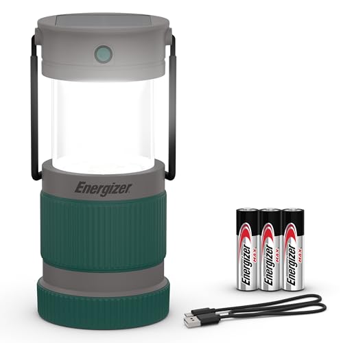 Energizer S-500 Hybrid Power LED Camping & Outdoor Solar Lantern - 1 Pack, 500 Lumens