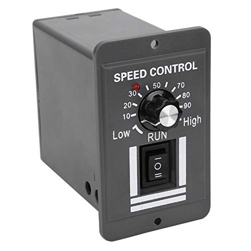 DC 12-60V 20A Motor Speed Controller for DC Brush Motors, Forward/Reverse Regulator