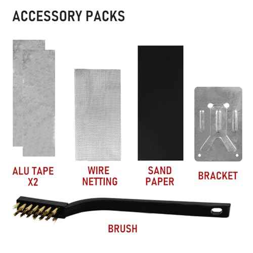 RX WELD Plastic Welding Kit,100W Plastic Welder,Plastic Repair Kit for Automotive Car Bumper