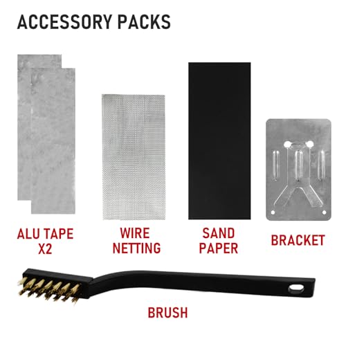RX WELD Plastic Welding Kit,100W Plastic Welder,Plastic Repair Kit for Automotive Car Bumper