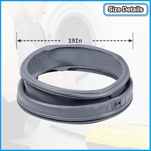 FHRHRY 4986ER0004F LG/Kenmore Washer Door Boot Seal Gasket Bellow Diaphragm