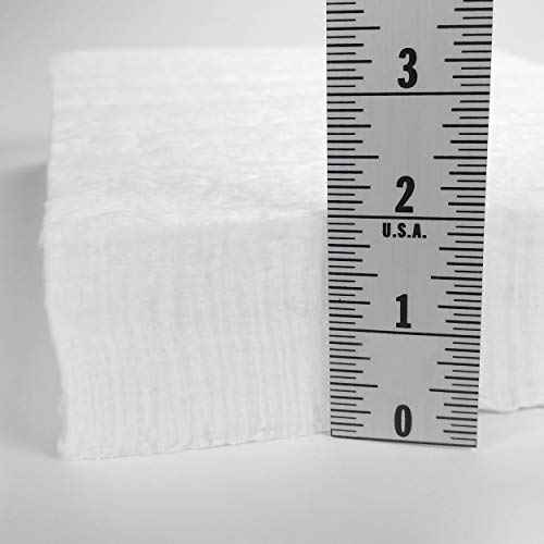 Ceramic Fiber Insulation, 2" Thick x 15" x 24", 2400F Fireproof Insulation Blanket, 3033E