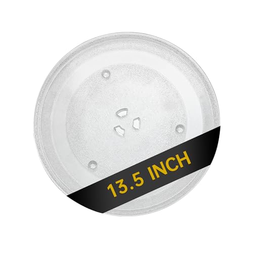 Rotaglass 13.5" Microwave Glass Turntable Plate Replacement for LG/Samsung/GE