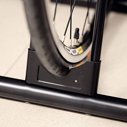 CyclingDeal 6-Bike Floor Parking Rack Stand for Mountain & Road Bikes - Indoor Storage
