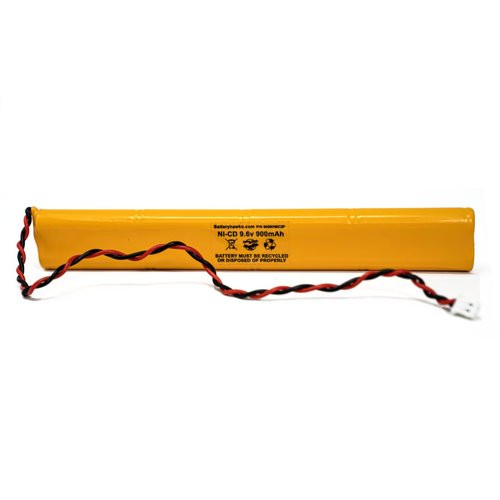 BBAT0043A Unitech BAT9.6V700 AA900MAH 9.6V ELB-B003 Lithonia ELB-B004 9.6v 900mAh Ni-CD Battery Pack Replacement for Exit Sign Emergency Light Fire Batteryhawk, LLC