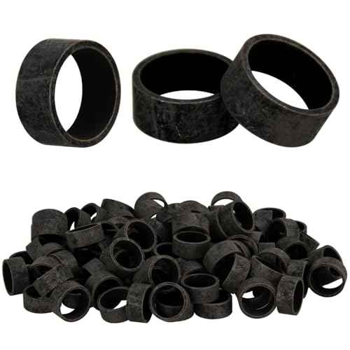 100 Pack 1/2" PEX Copper Crimp Rings, for Pex Pipe Connection