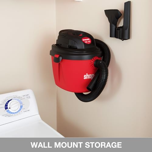 Shop-Vac 2.5 Gallon 2.5 Peak HP Wet Dry Vacuum Cleaner Portable Compact