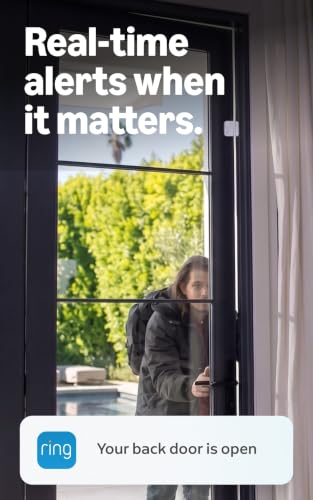 Ring Window & Door Sensor 1-Pack - Instant Alerts, Easy Install, No Base Station Needed