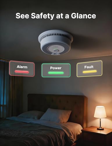 X-Sense Smoke & Carbon Monoxide Alarm SC06 1-Pack - 2-in-1 Safety Detector