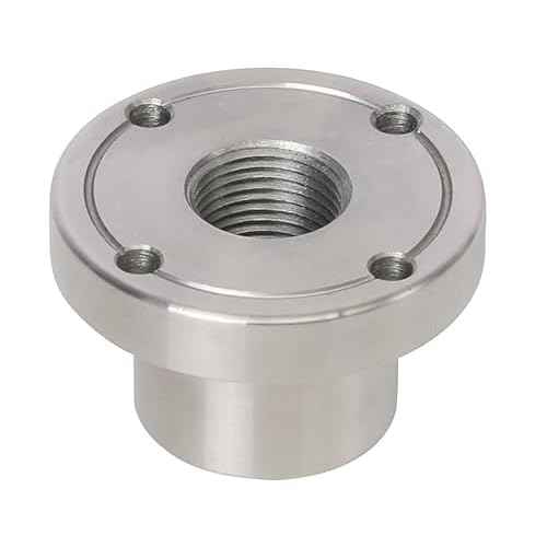 2" Wood Lathe Steel Faceplate, 3/4¡±x16TPI Spindle Thread Woodworking Machine Chuck Face Plate