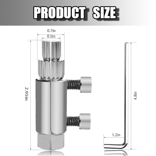 Broken Pipe Extractor Tool, Broken Bolt & Screw Remover, Extract Stripped Threads, Damaged Pipes and Faucet Valves, for 1/2¡±, 3/4¡±, 1¡± Pipes