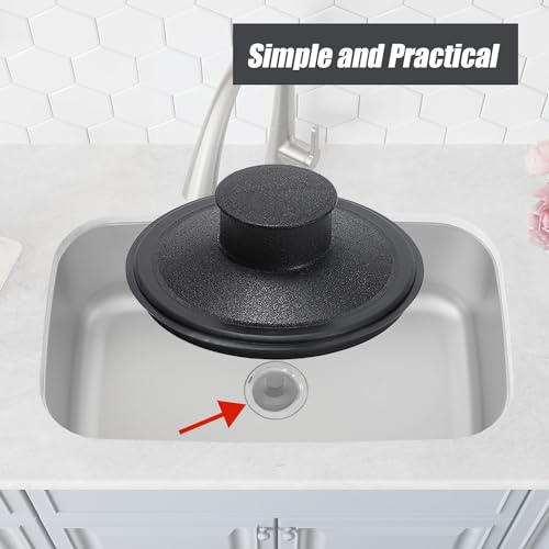 Jayen Replacement Sink Stopper for 3.5-Inch Kitchen Drains - Compatible with Kohler, Waste King, Whirlpool