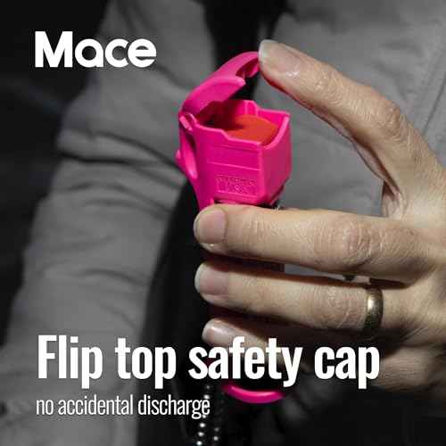 Mace Pepper Spray - Pocket & Personal Models, Max Strength 10% OC Formula, Long Lasting UV Dye, Safety Lock, Self Defense Pepper Spray for Women & Men