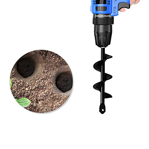Garden Tools Bulb Planter Auger Drill Bit for Planting 1.57x8.66 Inches