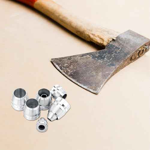 30 Pcs Round Axe Handle, Metal Wedge Hammer Handle Wedges, Hand Steel Wedges for Axe Claw Hammer Sledge(0.31/0.39/0.47 Inch)
