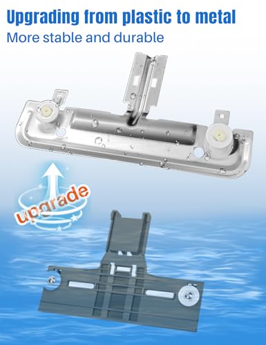 Upgraded 20-Piece Dishwasher Upper Rack Adjuster Kit - W10712395 Compatible with Whirlpool/Kenmore/Kitchenaid