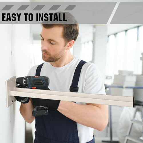 Zonon 2 Pcs Tool Rack for Shovels Spades Rakes Brooms Shovel Holder for Truck and Shovel Rack Heavy Duty Powder Coated Steel Wall Mount Storage Organizer Garage and Shed