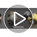 NIZADO 12 Pack Warm Gold Aged Brass Cabinet Knobs - Champagne Bronze Drawer Pulls, 1-1/5" Diameter