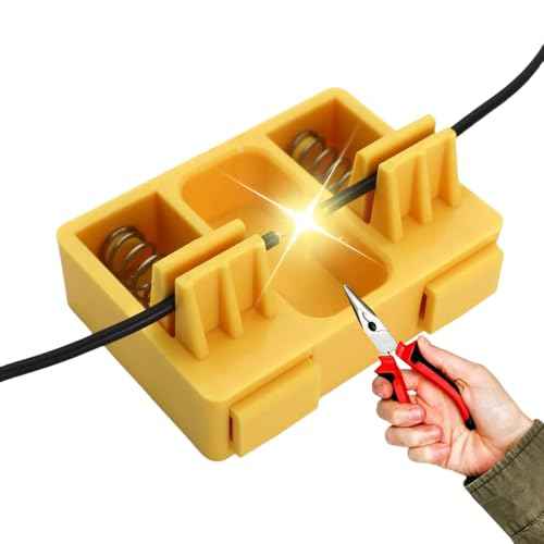 Non-3D printing, Durable welding fixture with Spring clip for tig welding Accessories, welding rod Holder, and Industrial Use, Perfect for Desktop and Household Applications to Align wires (yellow)
