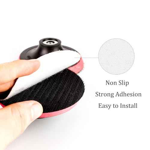 50pcs No Hole Sanding Discs- [ 3 Inch 500 Grit ] Round Hook and Loop Grip Sanding Pads Sheet Sandpaper for Automotive Woodworking Metal Polishing Use| Gold, Aluminum Oxide