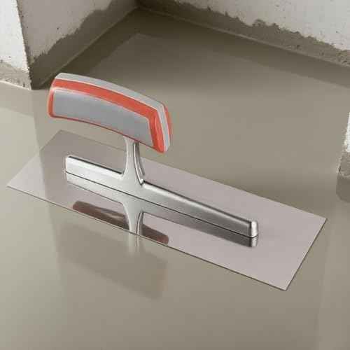 11.8x3.8 Inch Concrete Finishing Trowel - Premium Stainless Steel Masonry Tool for All Construction Finishing Needs, Drywall Tools