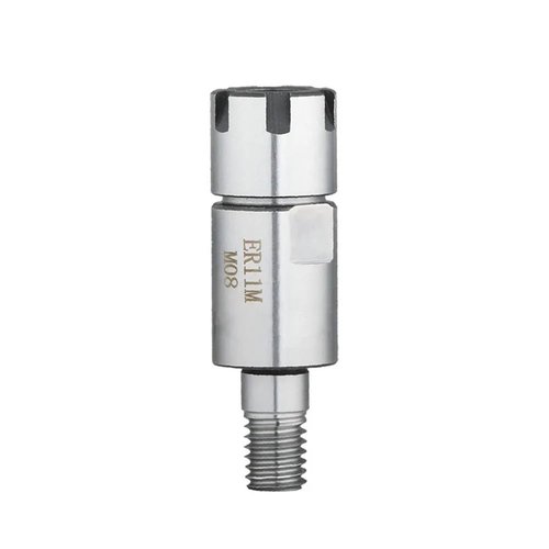 KAKWPFMVCK M nut ER8 ER11 ER16 ER20 M6 M8 M10 M12 M16 Thread Cutter Head Cutting Tool Extension Bar CNC Lathe Machine Milling Drill chuck(ER16M-M8)