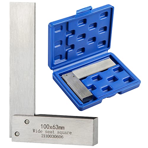 Machinist Square Precision Engineer Wide Seat 90 Right Angle Ground