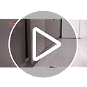 Mousike 4 Pack Black Magnetic Cabinet Catch 30lb Strong Door Latch