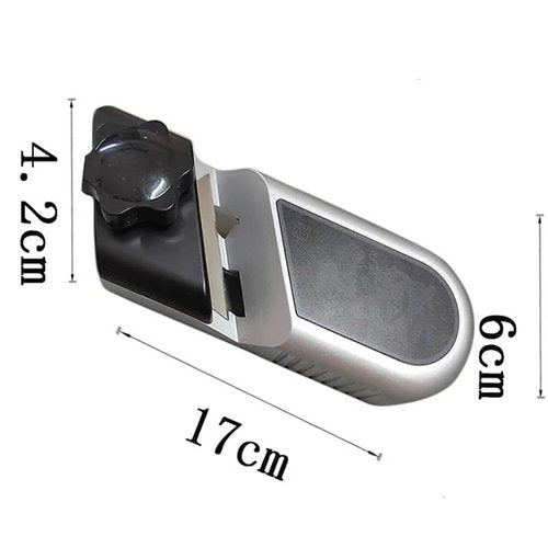 45 Degree Plasterboard Chamfering Aluminum Alloy Planer, Drywall Chamfer Tool, Gypsum Board Chamferer, Plasterboard Fast Cutter, Hand Plane Gypsum Board Cutting Tool with 10 Blades for Woodworkers (A)