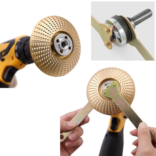 10 Pack Grinder Flange Angle Wrench Spanner with Metal Lock Nut and Connecting Rod Shank Mandrel Arbor Adapter Repair Kit Tool for Electric Hand Power Drill Grinders