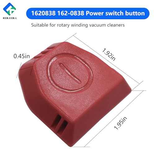 1620838 162-0838 Power Switch Button Fits for Bissell Swivel Rewind Vacuum