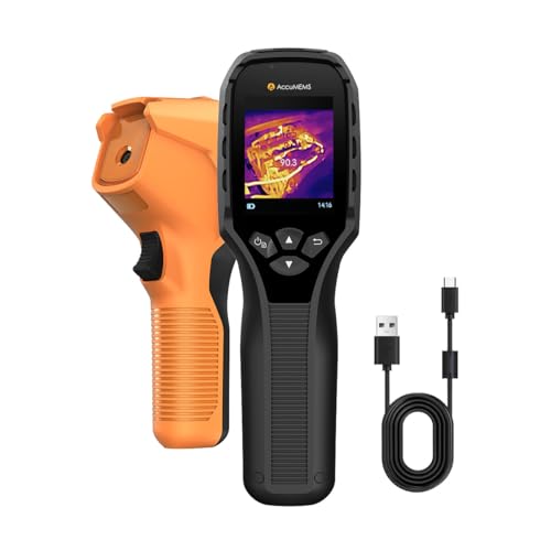 AccuMEMS GT14S Thermal Imaging Camera with Edge Enhancement & Thermometer Mode