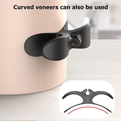 Nearockle 5Pcs Cord Organizer for Appliances - Black, Upgraded Adhesion for Kitchen Mixers & Small Appliances