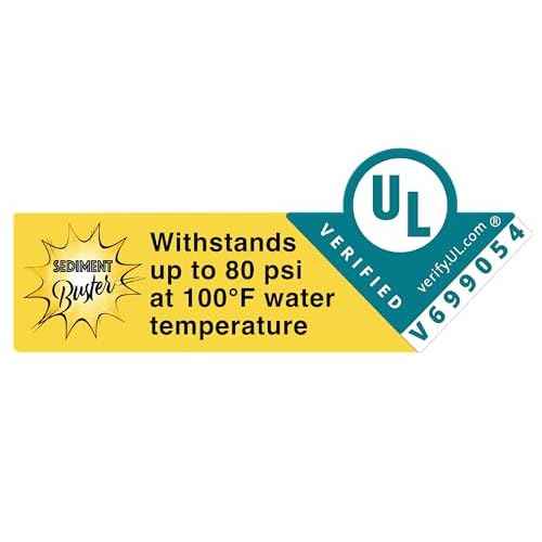 Water Heater Tool UL Verified V699054 ? Flushes, Cleans, Drains, Breaks Up Sediment Clogs from Electric or Gas Water Heaters ? Easy to Use