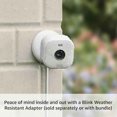 Blink Mini 2 ? Home Security & Pet Camera with HD video, color night view, motion detection, two-way audio, and built-in spotlight ? 1 camera (White)