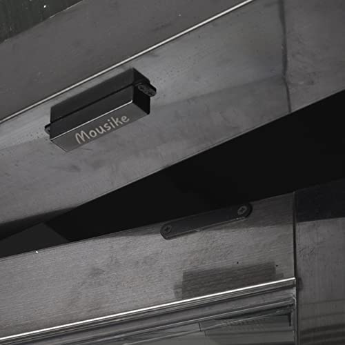 2 Pack Magnetic Door Catch Heavy Duty 90lb Black Stainless Steel for Cabinets & Closets
