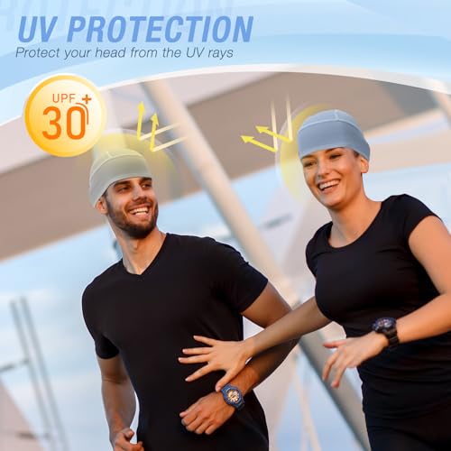 3 Pack Cooling Hard Hat Liner Skull Cap, Mesh Sweat Wicking Helmet Liners, Under Hardhats Cap for Men Women