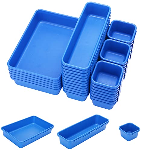 KeFanta 42-Piece Tool Box Organizer Tray Dividers in Blue – Rolling Cabi/Chest