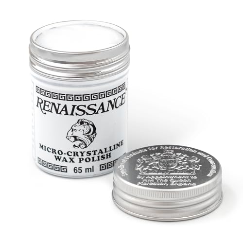 Renaissance Micro-Crystalline Wax Polish 65ml for Furniture & Art Conservation