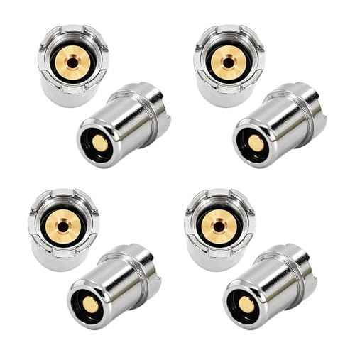 8PCS 510 Thread Magnetic Adapter, Thread Magnetic Adapter, Soldering Iron Ring Adapter Connector Repair Parts For Circuit Board Repair Parts For Electronic Devices Maintenance