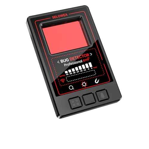 Portable Hidden Camera Detector, Spy Camera Finder, RF Signal Bug Sweeper & GPS Tracker Detector for Home, Office, Hotel & Travel ? Anti-Spy Security Scanner