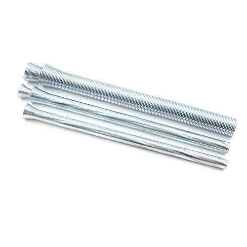 5 Pack Spring Tube Bender Set 1/4'', 5/16'', 3/8'', 1/2'' and 5/8'' for Copper, Aluminum and Thin Wall Steel Tubing Bender Kit, 8.27" / 210mm Length